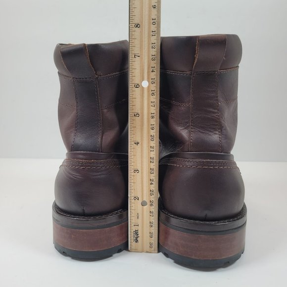 Wolverine Men's Brown Reese Cap Top Leather Boots W08814 US Size 13D - Picture 11 of 12